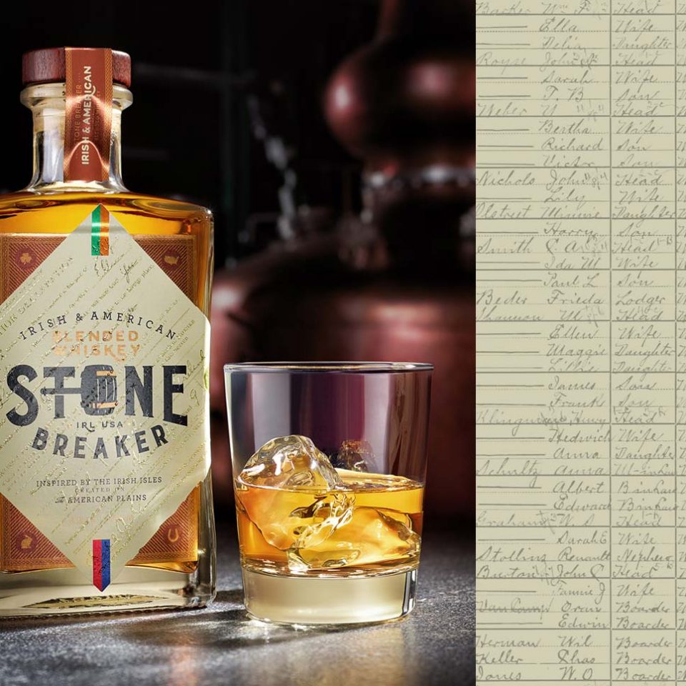 Irish & American Blended Whiskey, Stone Breaker